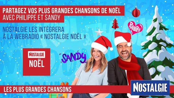 Partagez vos plus grandes chansons de Noël avec Philippe et Sandy
