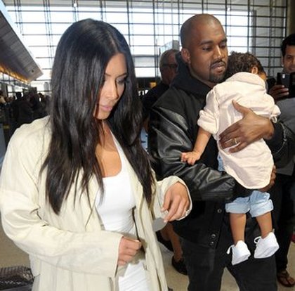 Kanye West, North West et Kim Kardashian en Arménie