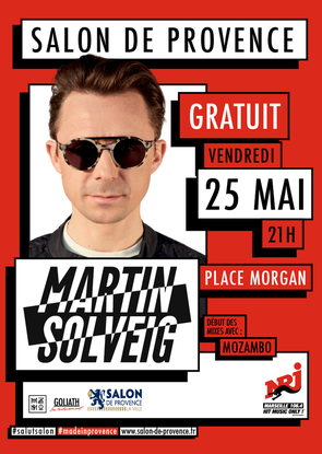Martin Solveig en concert à Salon de Provence