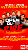 Les Open du rire du lundi 29 mai 2023 - avec Jérémy Lorca, Florian Lex, Jérémy Charbonnel, Alex Vizorek, Charlotte Boisselier, Alexis Tramoni, Richard Sabak - Rediffusions Samedi à midi et Dimanche à 18h