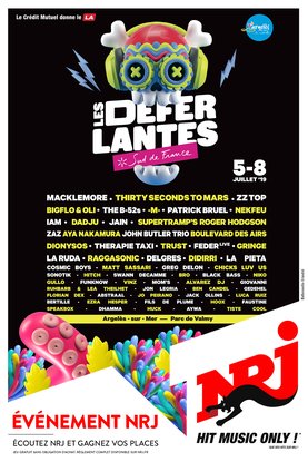 Festival LES DÉFERLANTES Sud de France