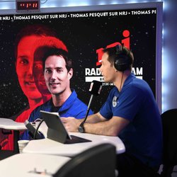 Thomas Pesquet dans l'émission NRJ Radio Stream