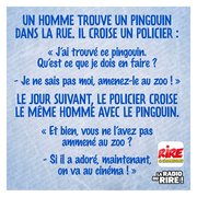La blague du jour : l'homme, le pingouin et le policier