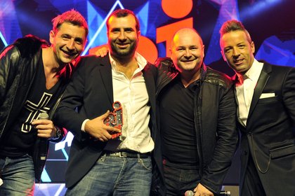 Kash, Addy Bahktiar (Le Showcase), Cauet et Jay Style