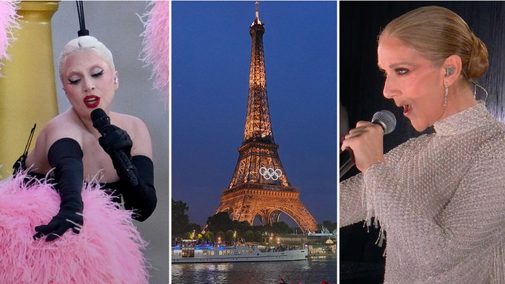 Lady Gaga, Céline Dion - Cérémonie d'ouverture des Jeux Olympiques de Paris 2024