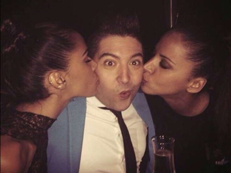 Shy'm©instagram: Avec Chris (@LeChrisMarques @NoemieLenoirOff)