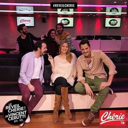 À l'antenne jusqu'à 9h, tous les matins dans le Réveil Chérie !