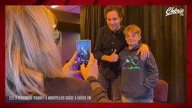 Vianney part à la rencontre des auditeurs de Chérie FM avant son concert à Montpellier! Découvrez les images