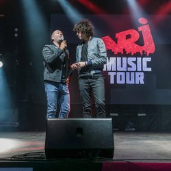 Cauet et Julian Perretta - NRJ Music Tour Roubaix 2016