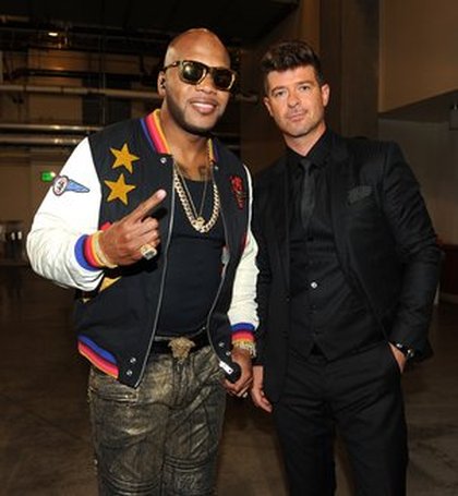 Flo Rida et Robin Thicke aux Teen Choice Awards