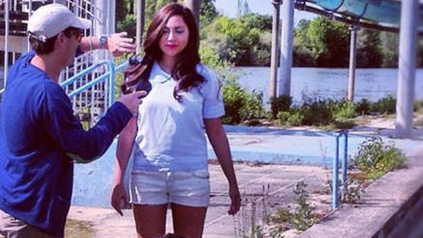 Leslie a tourné son clip à Los Angeles !