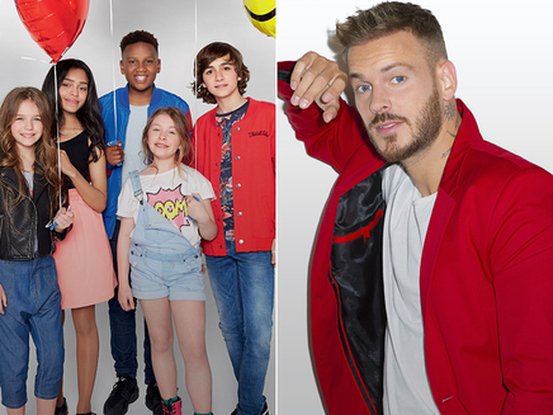 Kids United et M Pokora