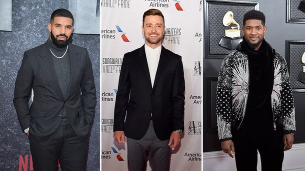 Drake veut réunir Justin Timberlake et Usher pour une émission