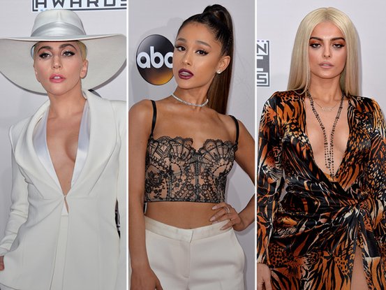 Lady Gaga, Ariana Grande et Bebe Rexha 