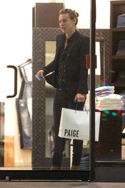 Harry Styles fait du shopping à la veille de son anniversaire le 31 janvier 2015