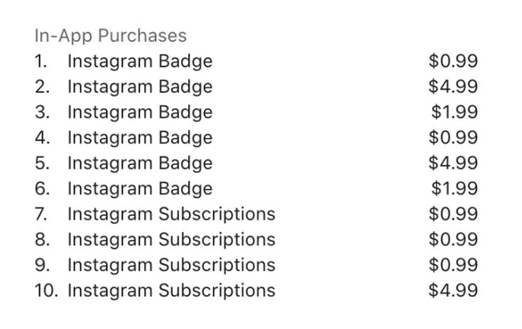 instagram une appli désormais payante ?