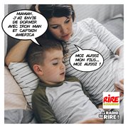 Une petit enfant et sa maman rêvent ...