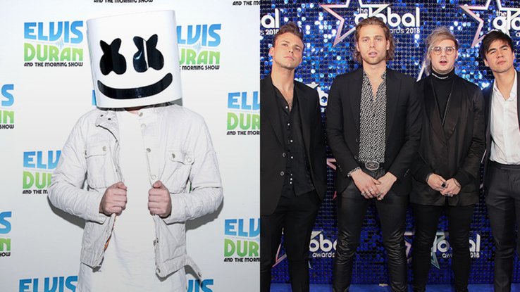 Marshmello et 5 Seconds Of Summer