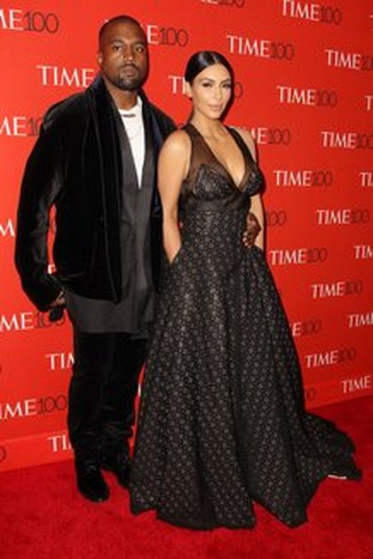 Kanye West et Kim Kardashian @ Time 100 Gala