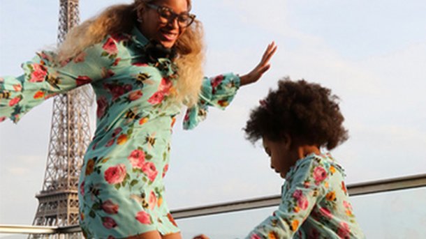 Beyoncé : séance photo avec Blue Ivy à Paris!