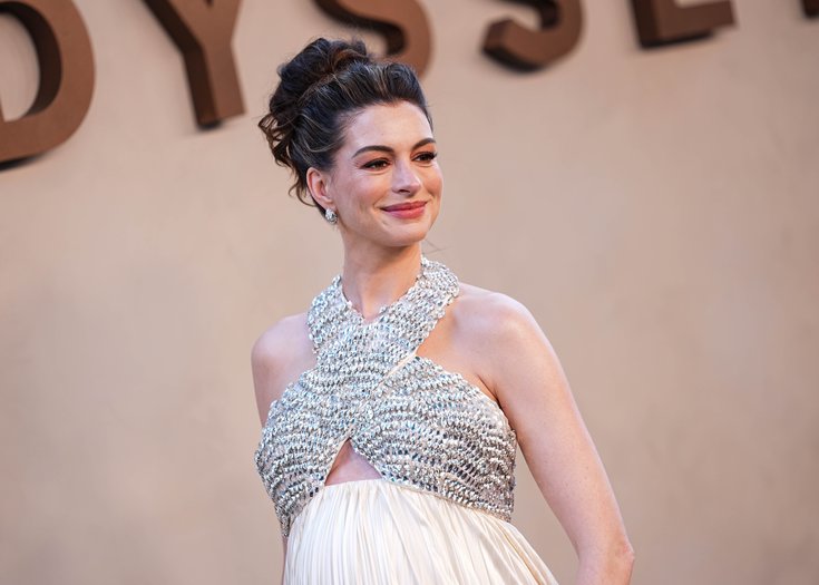 Anne Hathaway à New York pour "L'Odyssée" (2026)