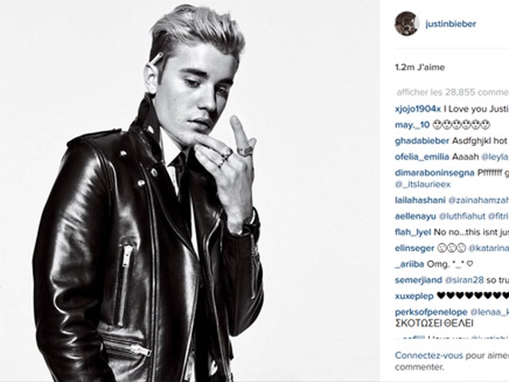 Justin Bieber pour GQ