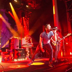 Coldplay en concert à Paris