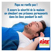 Blague : Papa ne ronfle pas ....