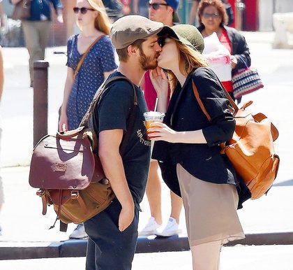 Emma Stone et Andrew Garfield 