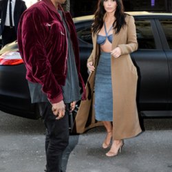 Kanye West et Kim Kardashian @ Paris