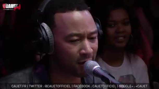John Legend - Love Me Now (Live chez Cauet sur NRJ)