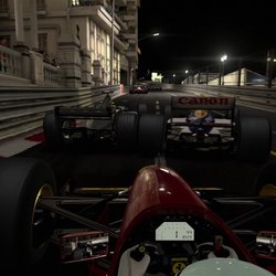 Le circuit de Monaco de nuit