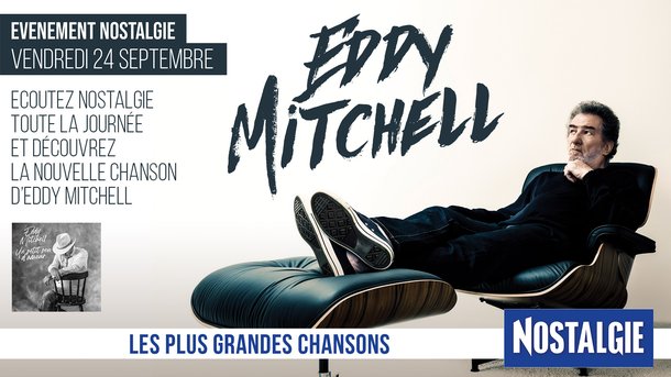 Découvrez la nouvelle chanson d'Eddy Mitchell « Un petit peu d’amour », vendredi sur NOSTALGIE