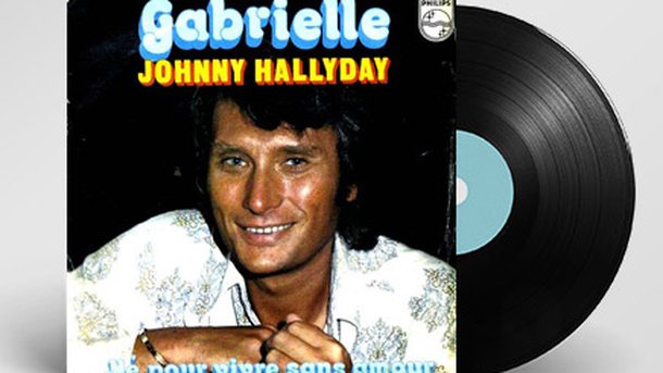 100% Vinyle : Gabrielle - Johnny Hallyday