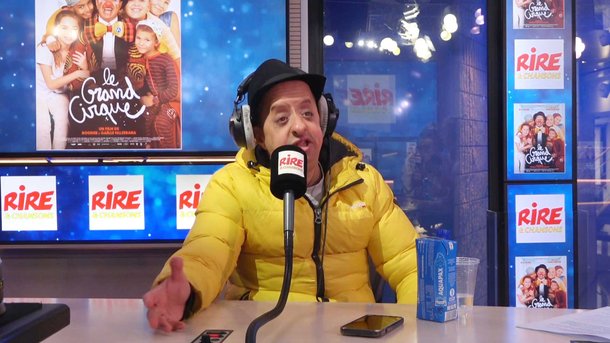 Booder invité de Rire & Chansons, pour son film "Le Grand Cirque"