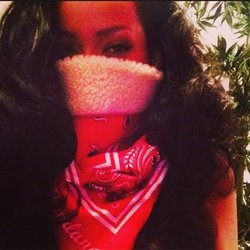 Rihanna gatée pour Noël