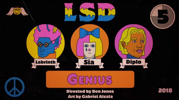 LSD - Genius ft. Sia, Diplo, Labrinth