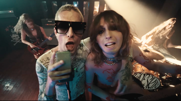 Måneskin en véritable rockstar dans le clip de « OFF MY FACE »