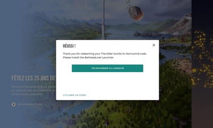 Les trois étapes pour télécharger gratuitement The Elder Scrolls 3 : Morrowind