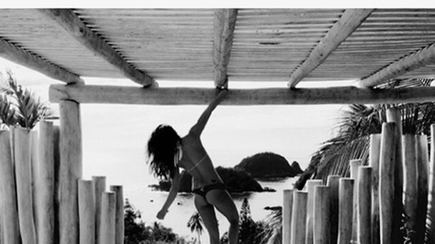 Lea Michele : sexy en bikini au Mexique!