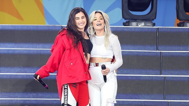 Halsey tease le clip de  «Strangers» avec Lauren Jauregui