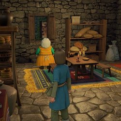 Le héros, à la maison.