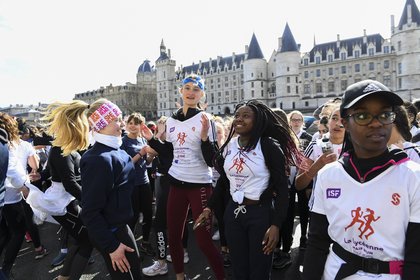 La Lycéenne Maif Run, Unss, Paris, 13 Mars 2019