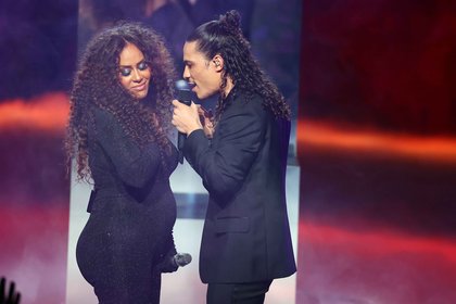 Amel Bent et Hatik - Cérémonie des NRJ Music Awards 2021