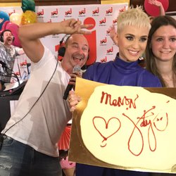 Katy Perry chez Cauet sur NRJ