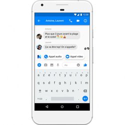 Suggestion d'appel vidéo et audio