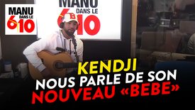 Kendji parle de son nouveau "bébé" - Manu dans le 6/10 sur NRJ