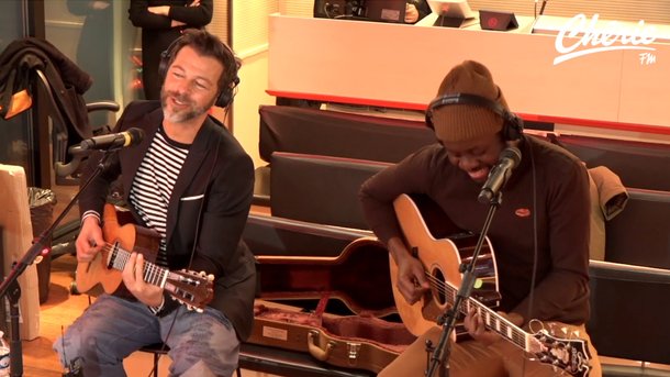 Christophe Maé "Il est où le bonheur" en live dans Le Réveil Chérie