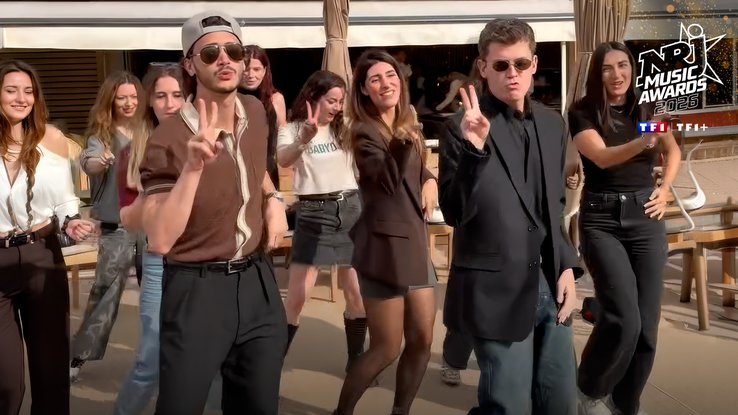 Jamie Miller et Antonio Cipriano dansent sur la Croisette