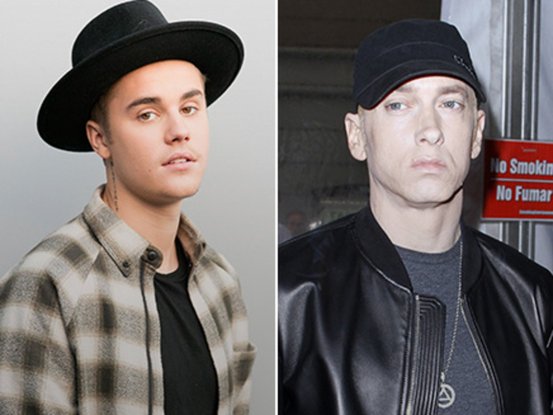 Justin Bieber et Eminem